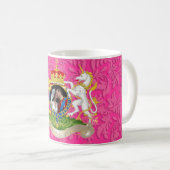 De kus, Will+Kate bruiloft, DIY kleur! Koffiemok (Voorkant rechts)