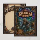 De Kushtaka Alaska Popcut Legenden Briefkaart (Voorkant / Achterkant)