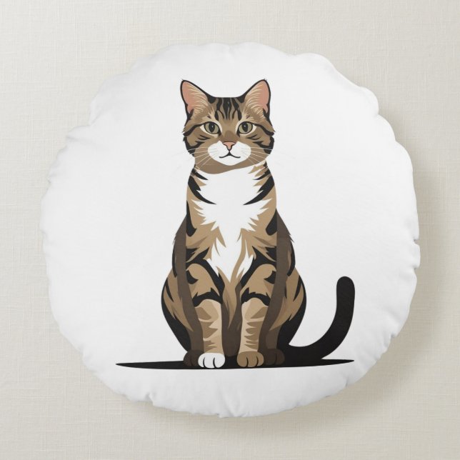 De kussenkoning rond kussen (Voorkant)