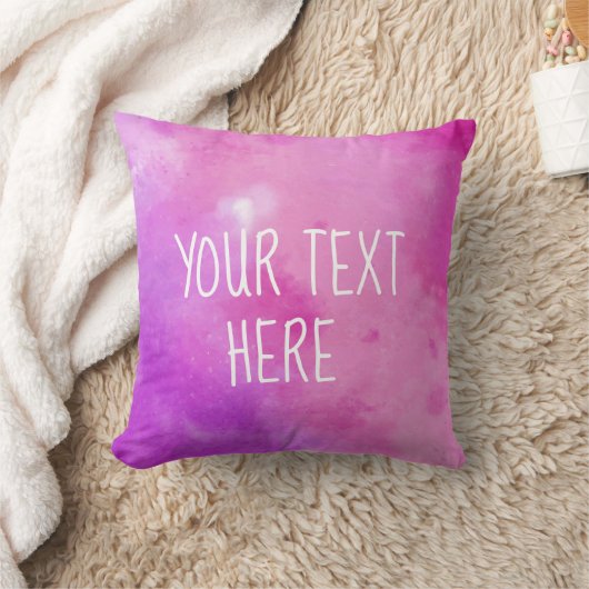 De Kussenslopen van de sjabloon personaliseren pas Kussen (Deken)