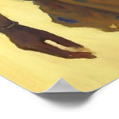 De kust lopen poster (Hoek)