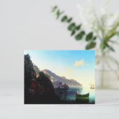 De kust van Amalfi door Ivan Aivazovsky Briefkaart (Staand voorkant)
