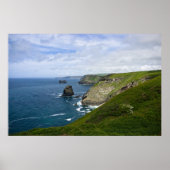 De kust van Cornish Poster (Voorkant)