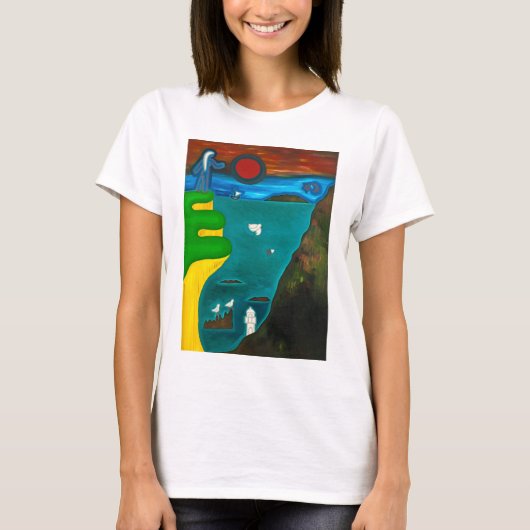 De kust van Engeland 2010 T-shirt (Voorkant)