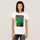 De kust van Engeland 2010 T-shirt (Voorkant volledig)