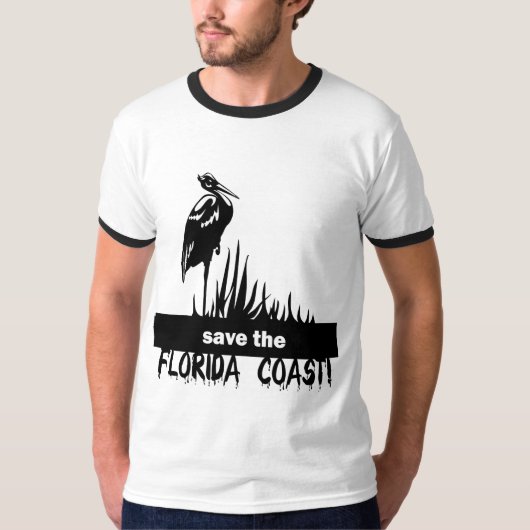 De kust van Florida redden T-shirt (Voorkant)