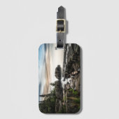 De kust van het meer van Superior | Minnesota Bagagelabel (Voorkant (verticaal))