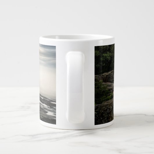 De kust van het meer van Superior | Minnesota Grote Koffiekop (Achterkant)