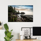 De kust van het meer van Superior | Minnesota Poster (Thuiskantoor)