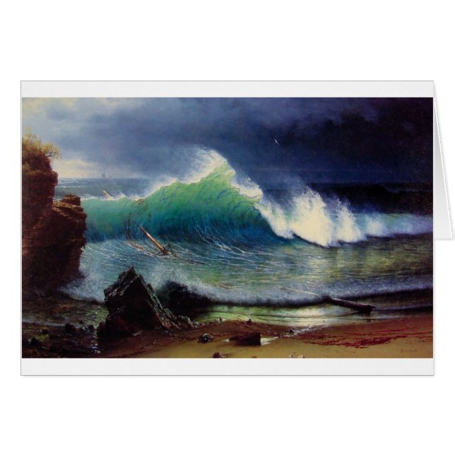 De kust van het Zee Turquoise (Voorkant Horizontaal)