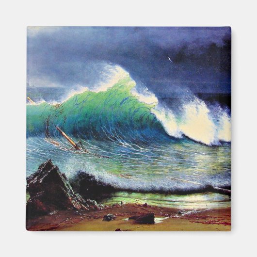 De kust van het Zee Turquoise Magneet (Voorkant)