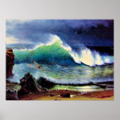 De kust van het Zee Turquoise Poster (Voorkant)
