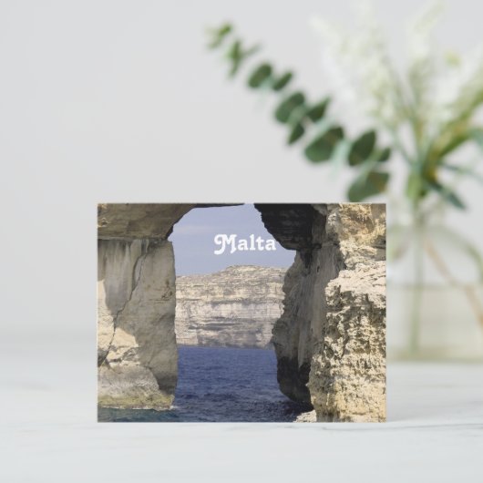 De Kust van Malta Briefkaart (Staand voorkant)