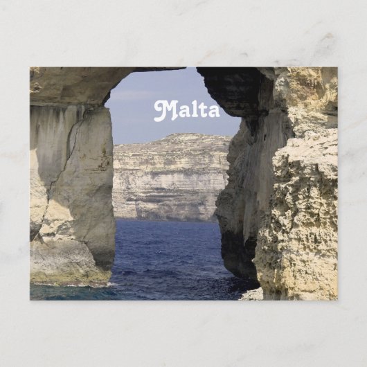 De Kust van Malta Briefkaart (Voorkant)