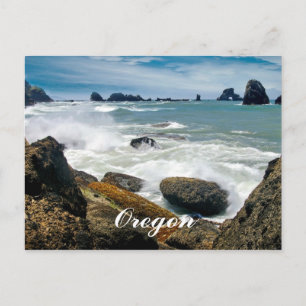 De kust van Oregon Briefkaart