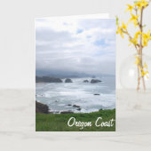 De kust van Oregon Kaart (Gele Bloem)