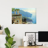 De kust van Ravello Poster (Thuiskantoor)