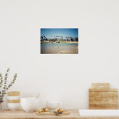 De kust van Santa Barbara Poster (Keuken)
