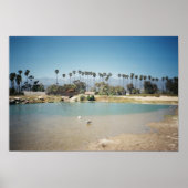 De kust van Santa Barbara Poster (Voorkant)