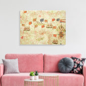 De kust van Turkije en Cyprus Canvas Afdruk (Insitu (Woonkamer))