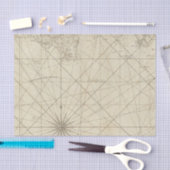 De kust van West Florida en Louisiana Tissuepapier (Craft)