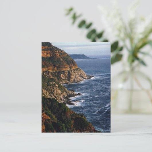 De kust van Zuid-Afrika Briefkaart (Staand voorkant)