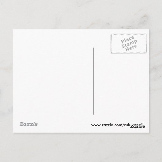 De kust van Zuid-Afrika Briefkaart (Achterkant)