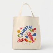 De Kust Zeevruchtenmarkt Tote Bag (Voorkant)