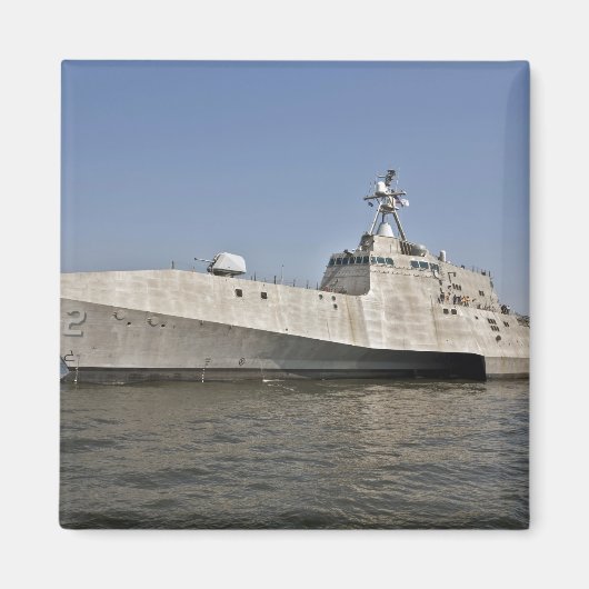 De kustgevechtsscheepsintegratie is in gang gezet magneet (Voorkant)