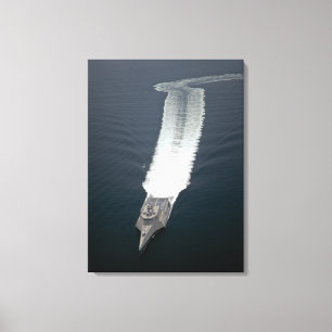 De kustgevechtsschip Independence 2 Canvas Afdruk