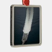 De kustgevechtsschip Independence 2 Metalen Ornament (Rechts)