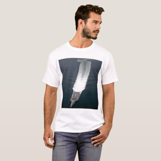 De kustgevechtsschip Independence 2 T-shirt (Voorkant volledig)
