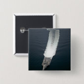 De kustgevechtsschip Independence 2 Vierkante Button 5,1 Cm (Voorkant /achterkant)