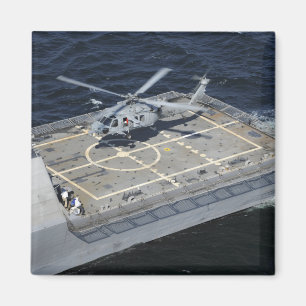 De kustgevechtsschip USVFreedom Magneet