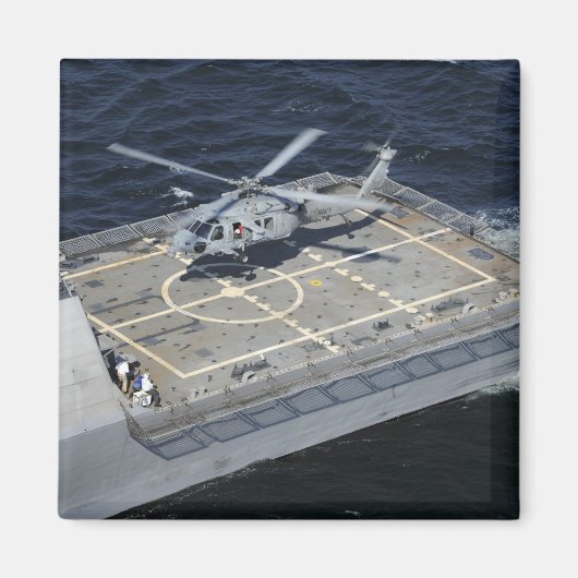 De kustgevechtsschip USVFreedom Magneet (Voorkant)