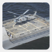 De kustgevechtsschip USVFreedom Vierkante Sticker (Voorkant)