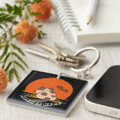 DE KUSTKAT SUNSET DOCUSTOMIZE PERSONALISEERDE NAAM SLEUTELHANGER (Voorkant Rechts)