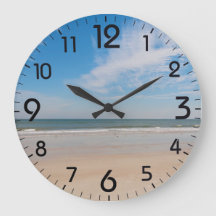 De kustlijn bij Jacksonville Beach, Florida