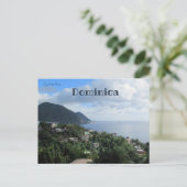 De kustlijn van Dominica Briefkaart (Staand voorkant)