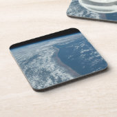 De kustlijn van Kenia en Somalië langs de Indische Bier Onderzetter (Linkerzijde)