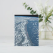 De kustlijn van Kenia en Somalië langs de Indische Briefkaart (Staand voorkant)