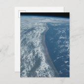 De kustlijn van Kenia en Somalië langs de Indische Briefkaart (Voorkant / Achterkant)