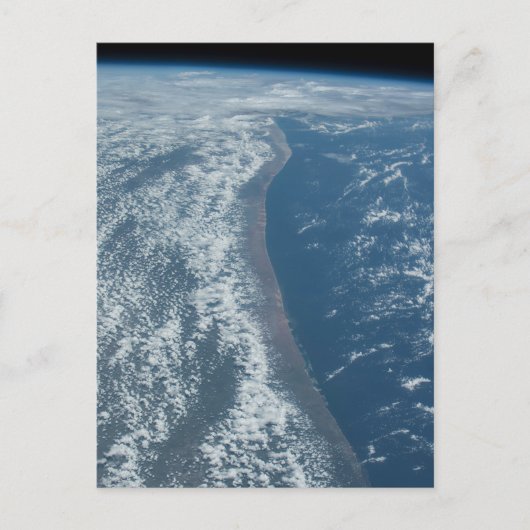 De kustlijn van Kenia en Somalië langs de Indische Briefkaart (Voorkant)