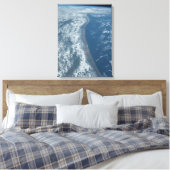 De kustlijn van Kenia en Somalië langs de Indische Canvas Afdruk (Insitu (Slaapkamer))