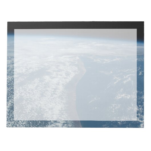 De kustlijn van Kenia en Somalië langs de Indische Notitieblok (Voorkant)