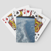 De kustlijn van Kenia en Somalië langs de Indische Pokerkaarten (Achterkant)