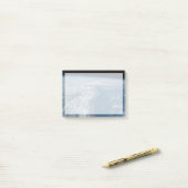 De kustlijn van Kenia en Somalië langs de Indische Post-it® Notes (Op bureau)