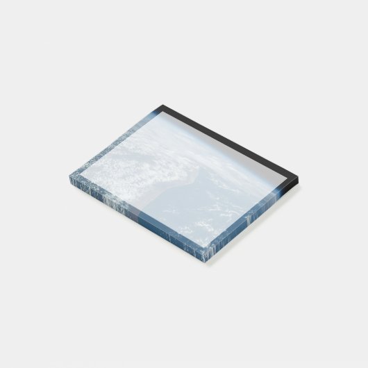 De kustlijn van Kenia en Somalië langs de Indische Post-it® Notes (Schuin)