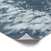 De kustlijn van Kenia en Somalië langs de Indische Poster (Hoek)