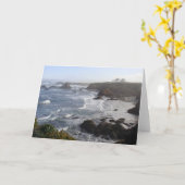 De KustOchtend van Californië Kaart (Gele Bloem)